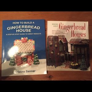 Gingerbread instruction books - never used